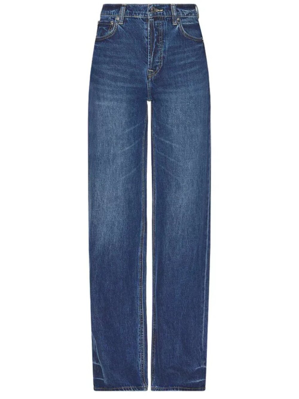 GRLFRND | Brooklyn High Rise Straight Jeans - Humboldt